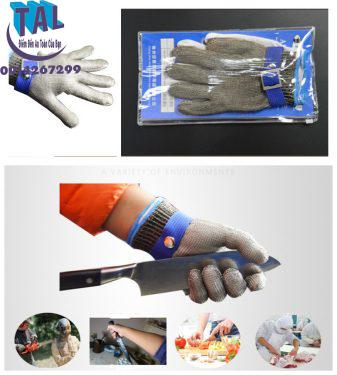Găng tay thép chống cắt
