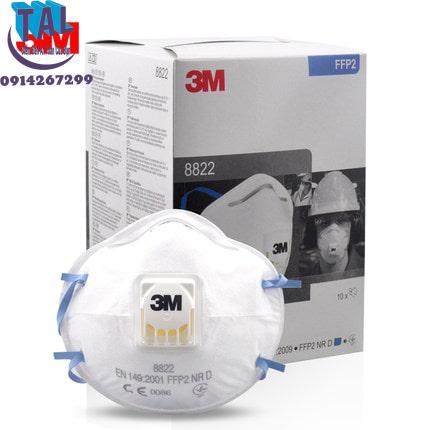 Khẩu trang 3M 8822 chính hãng tphcm